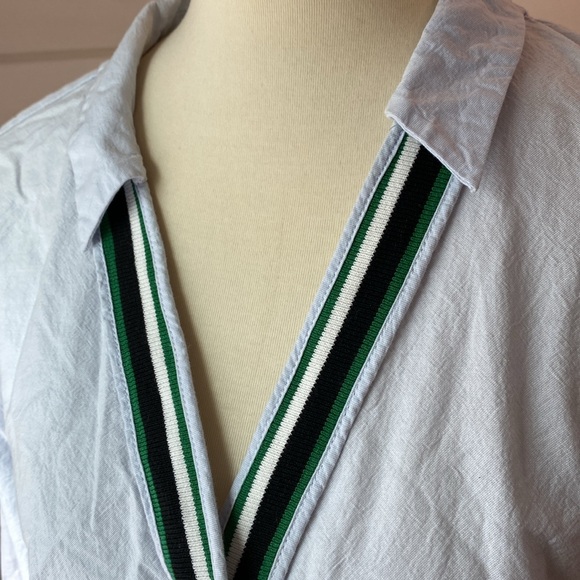 Zara Flowy Button Front Shirt, Size L - Picture 12 of 17